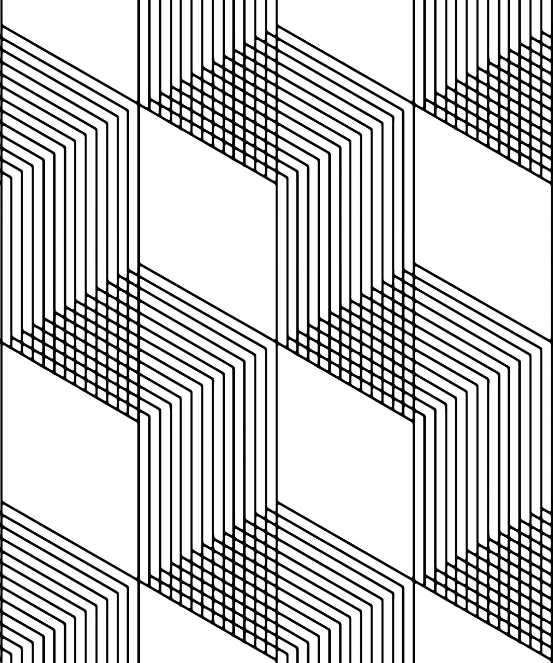 Origami Wallpaper Black