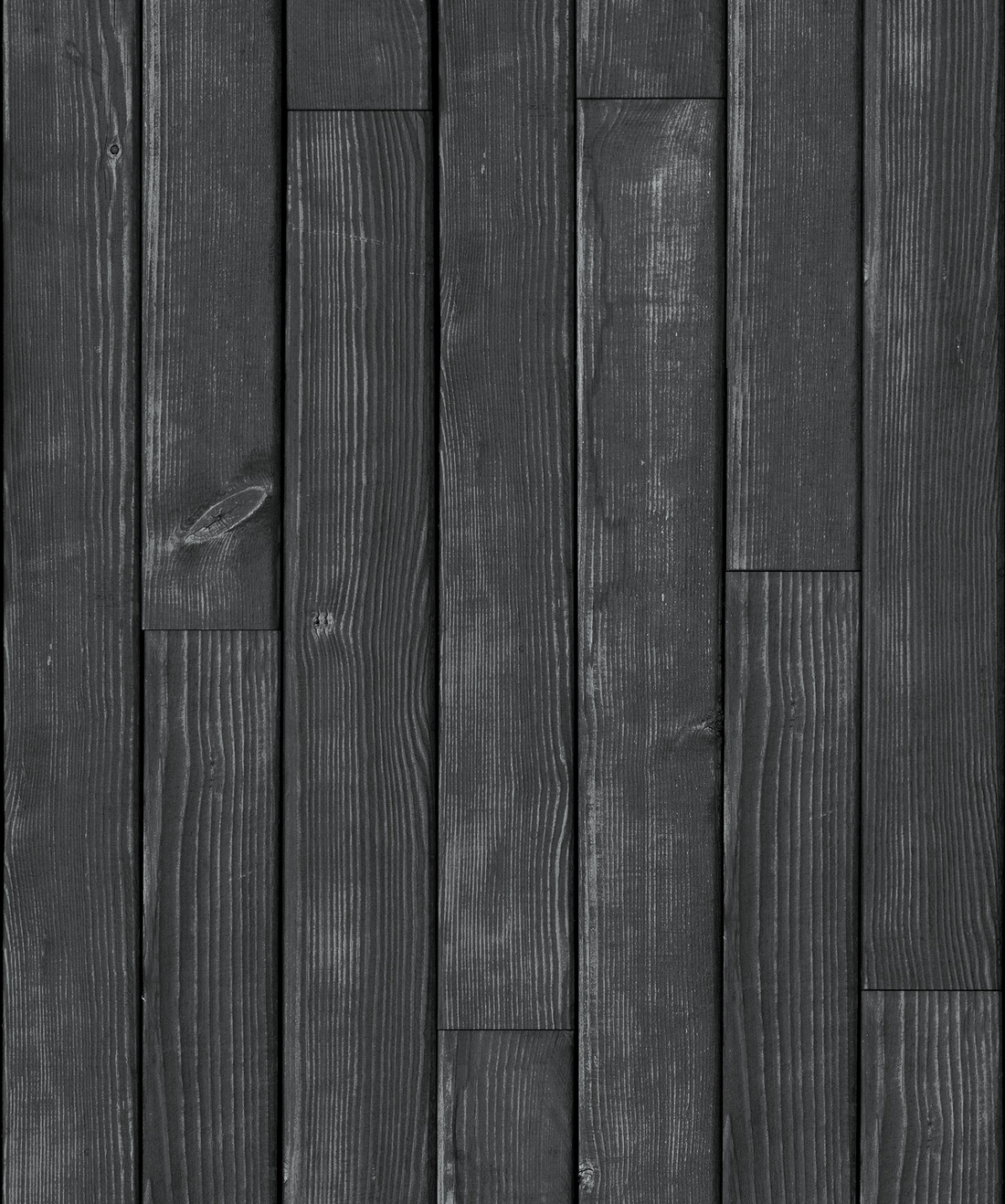 Black wooden boards wallpaper