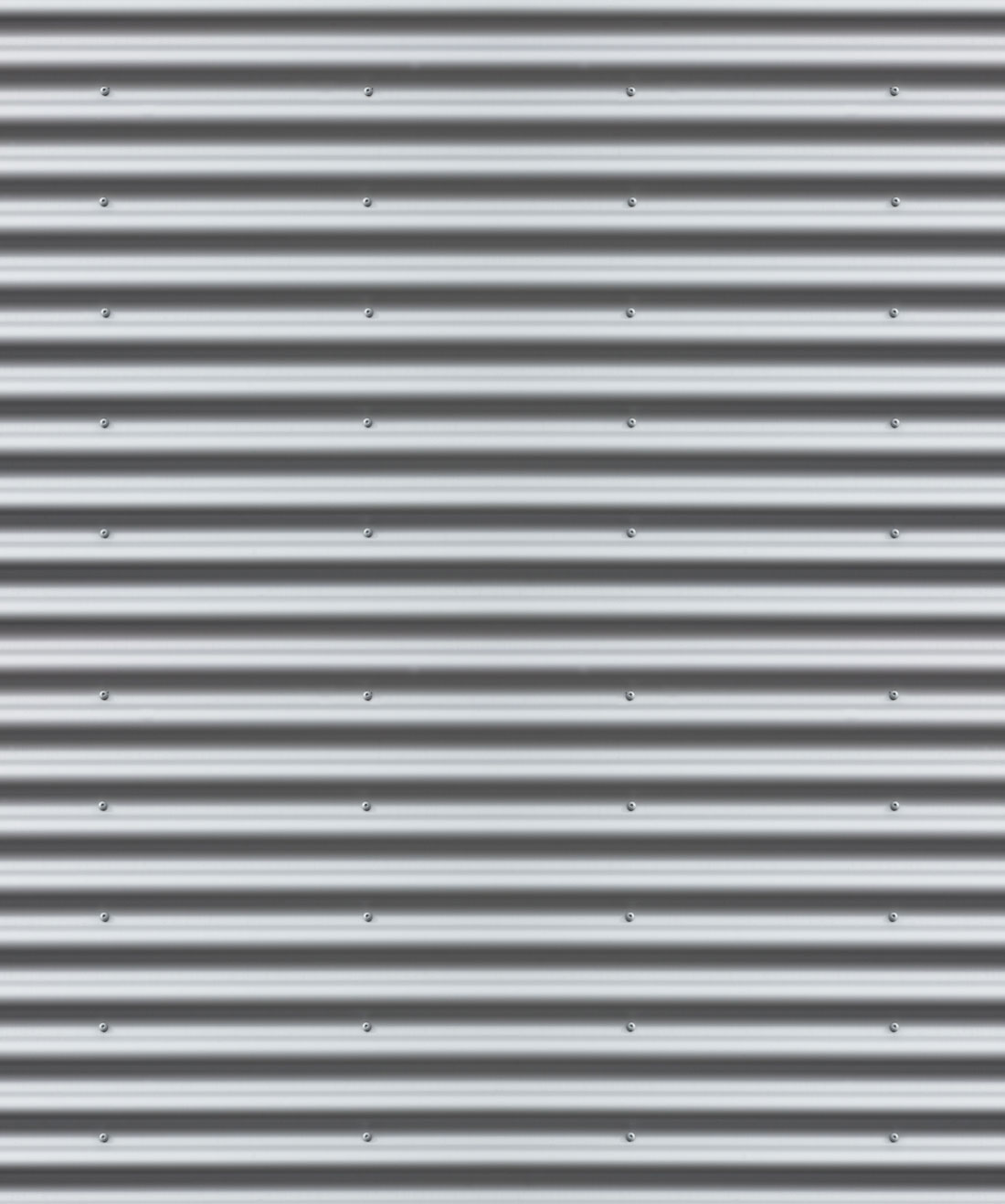 Corrugated Iron is a metal effect wallpaper