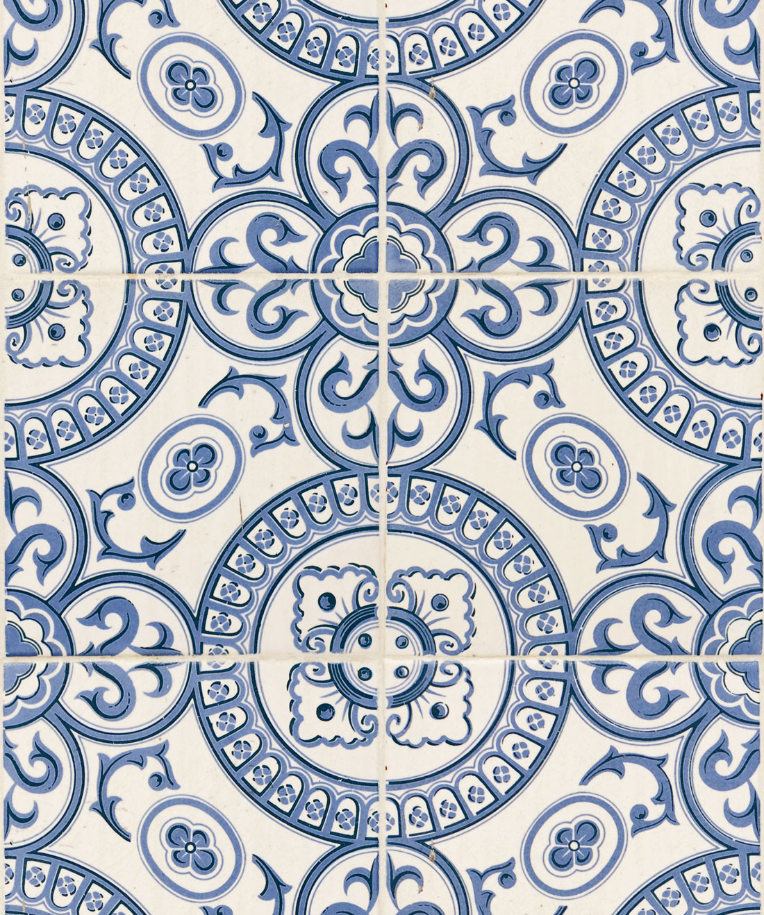 Heritage Tiles • Authentic Cement Tile Wallpaper • Original