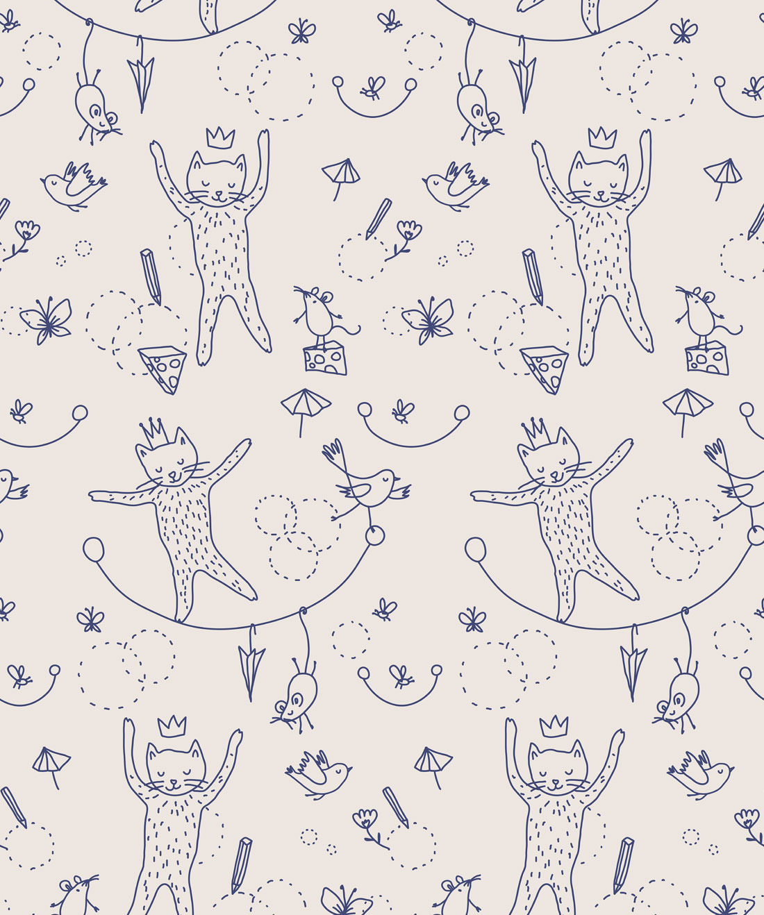 Mice & Cats Wallpaper