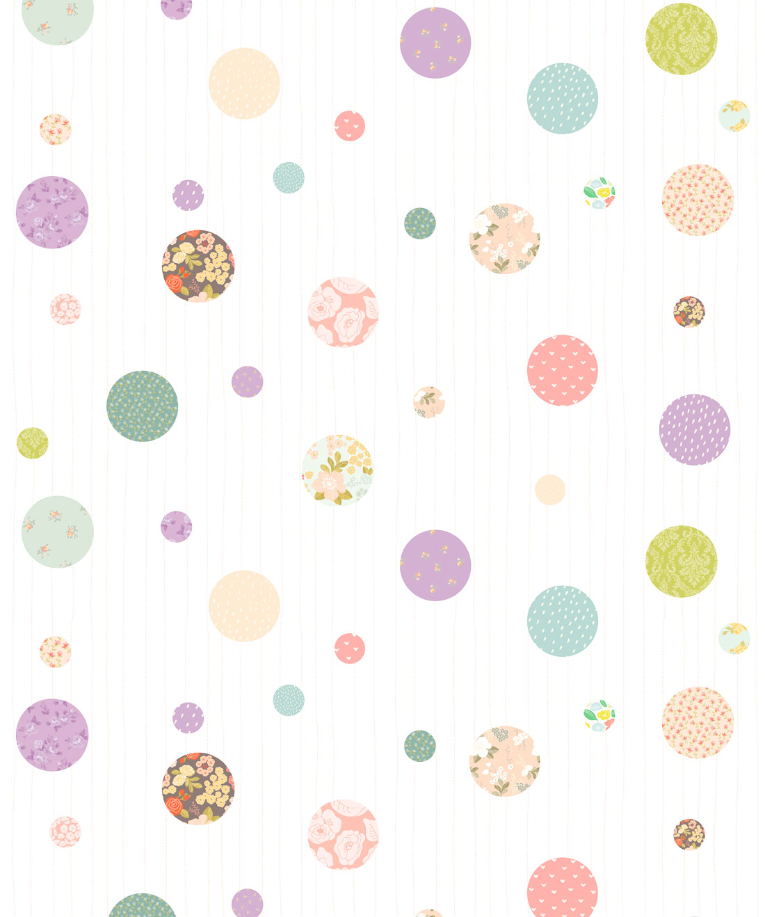 Polkadot Dreams Wallpaper