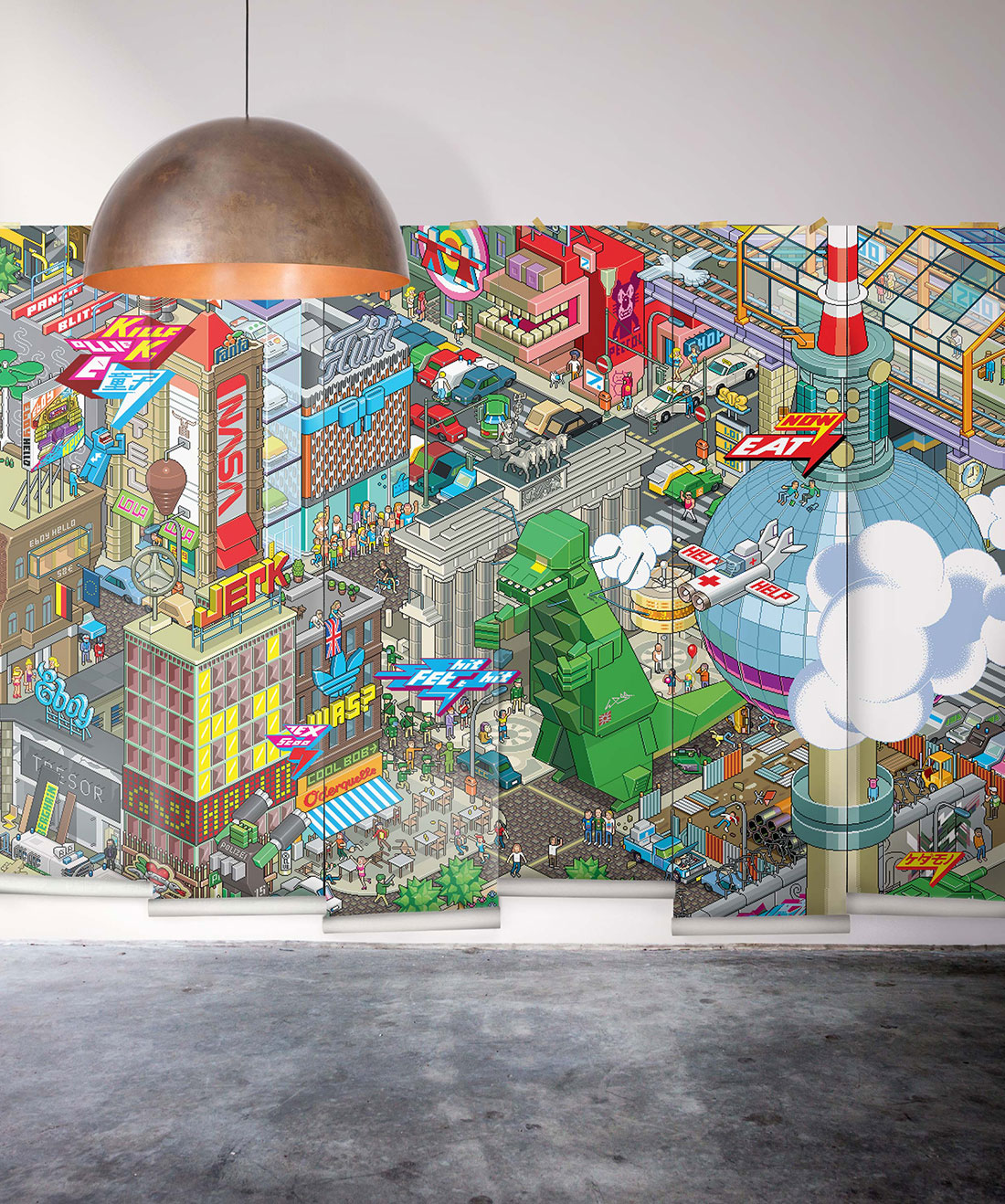 Berlin eBoy Mural
