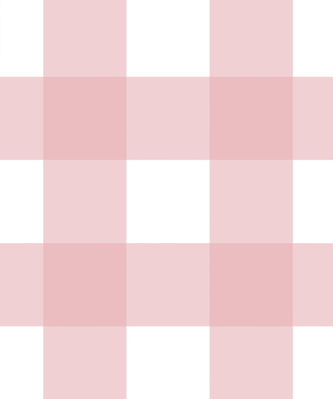 Mel's Buffalo Check Wallpaper • Pink Plaid Wallpaper Swatch