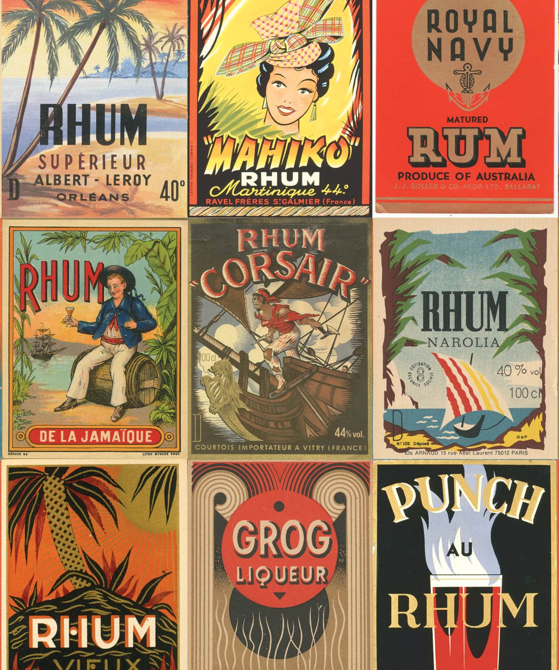 Caribbean Water - Rhum Wallpaper • Milton & King