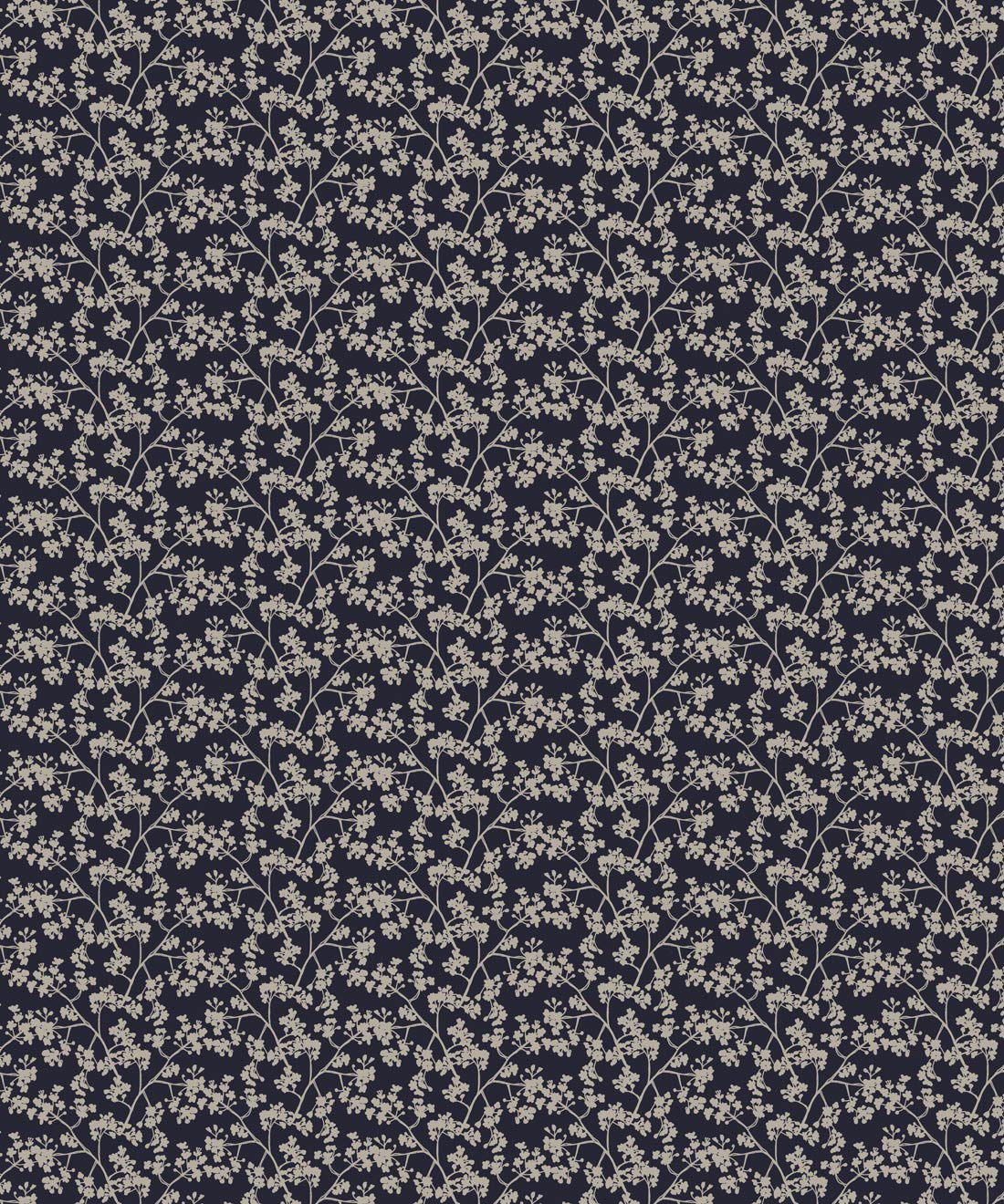 Seed Scattering Wallpaper • Hackney & Co. • Navy • Swatch