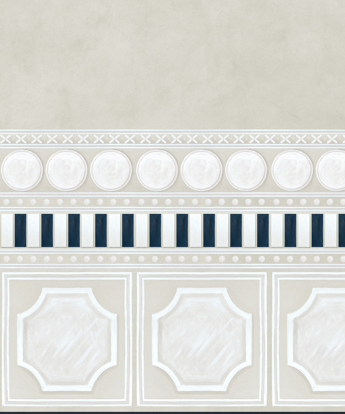 Fresco Mural • Beige • Swatch