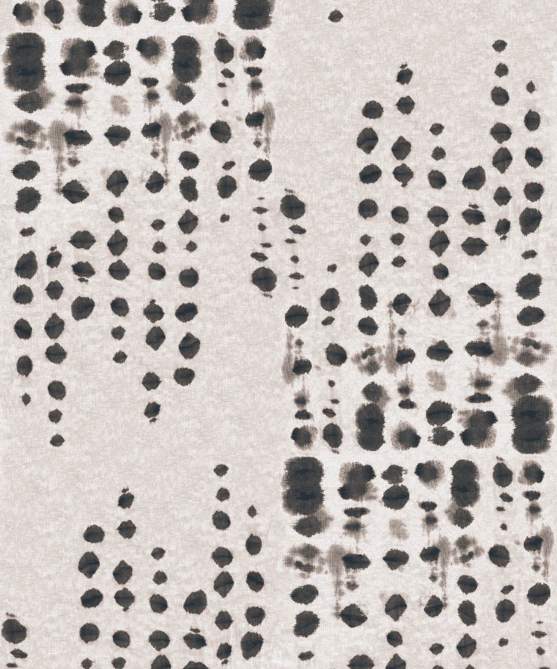 Love Notes Wallpaper • Boho Spotted • Shibori • Charcoal • Swatch