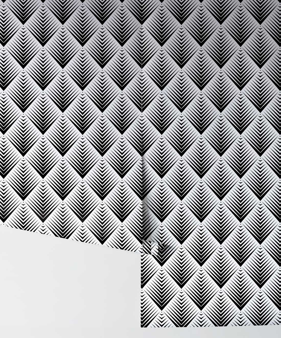 Nocturnal Wallpaper • geometric • Monochrome • Rolls