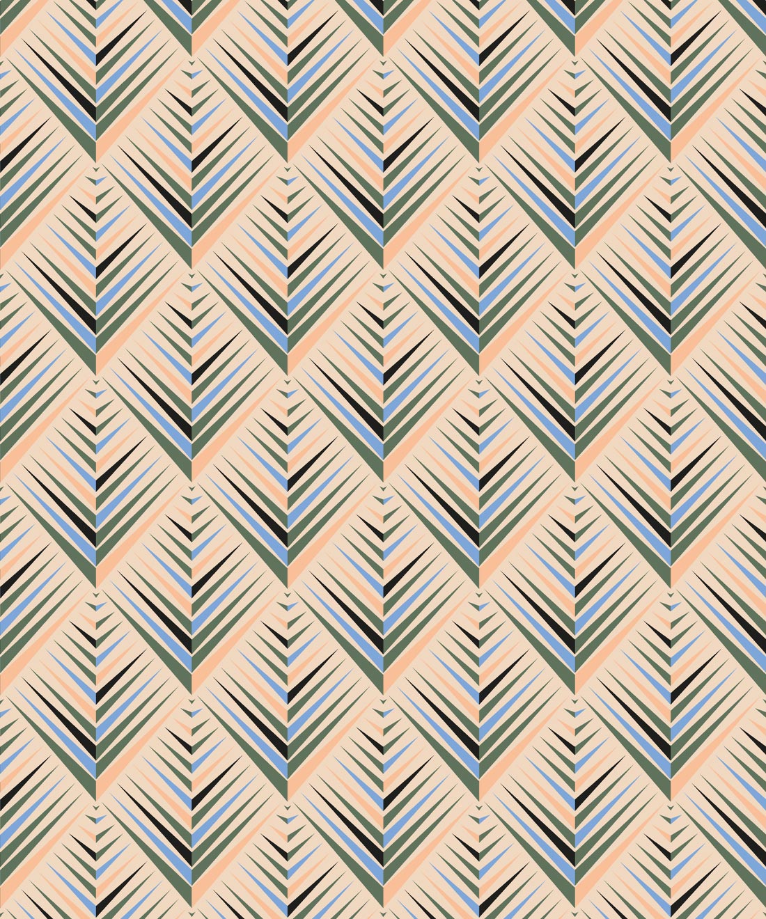 Nocturnal Wallpaper • geometric • Original • Swatch