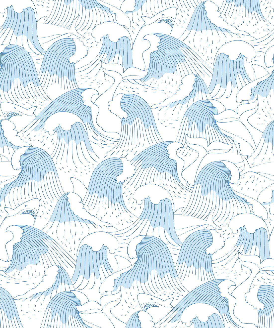 Ripple Wallpaper • Waves • Swatch