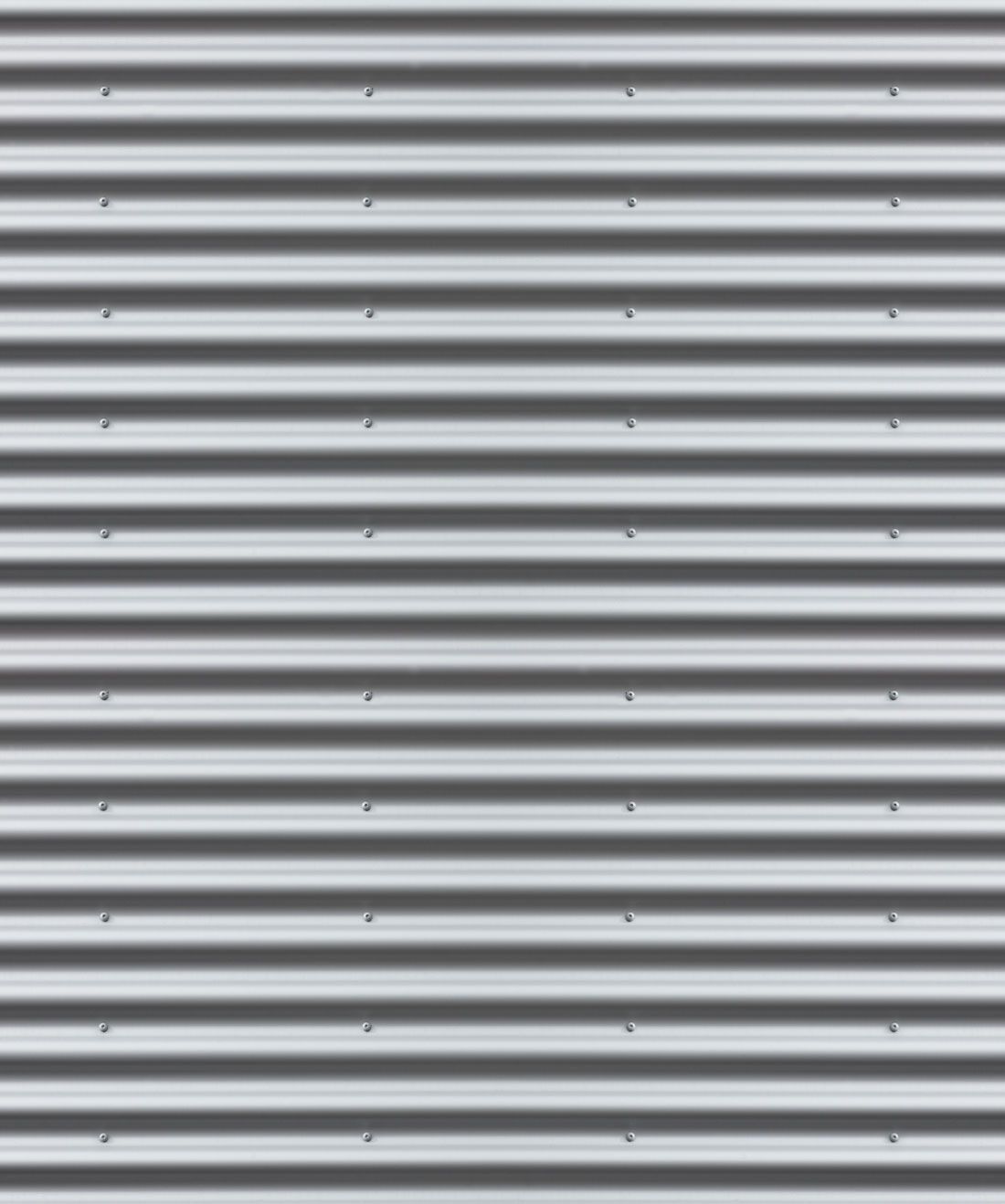 Corrugated Iron is a metal effect wallpaper