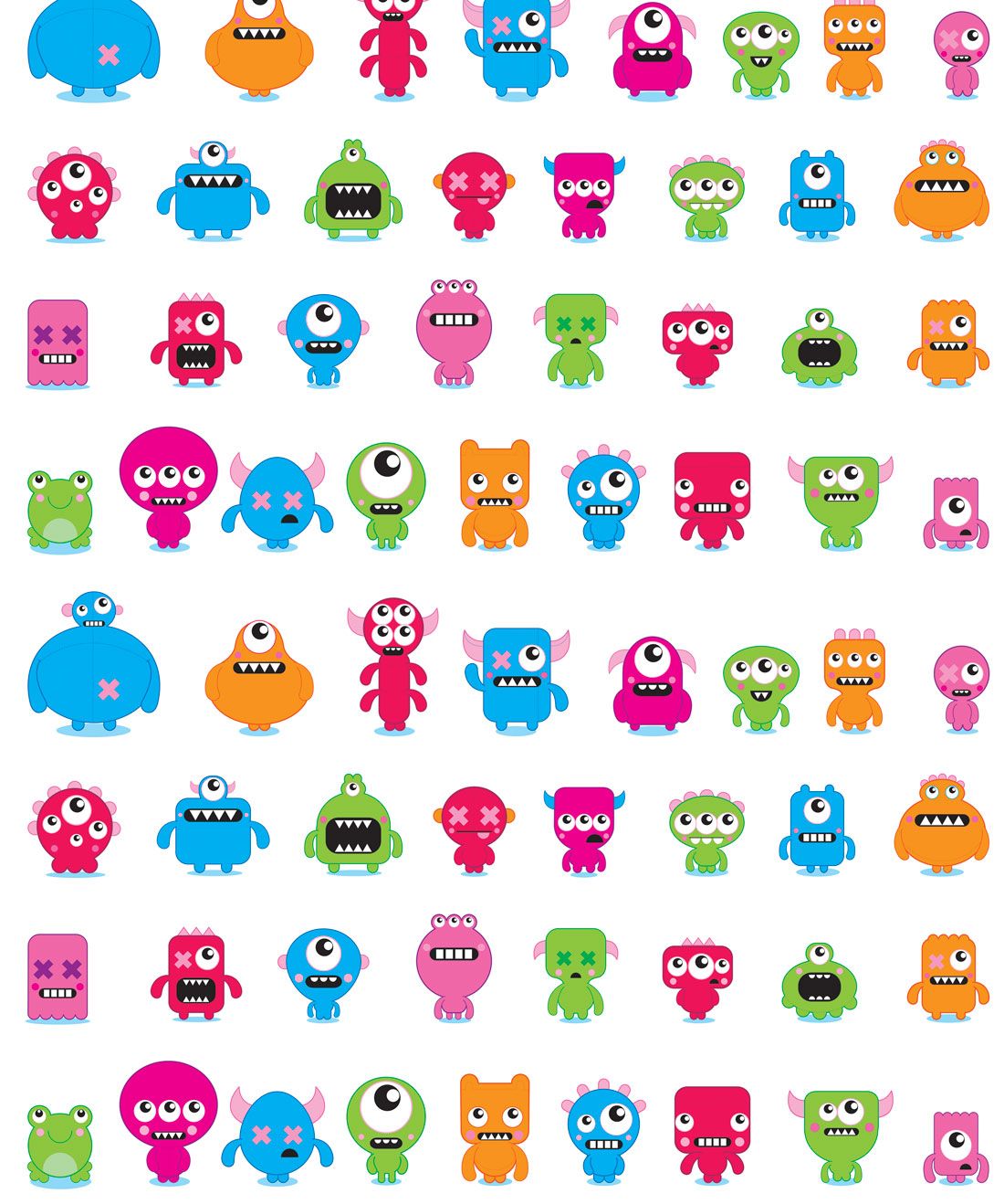 Monsters is a kids wallpaper
