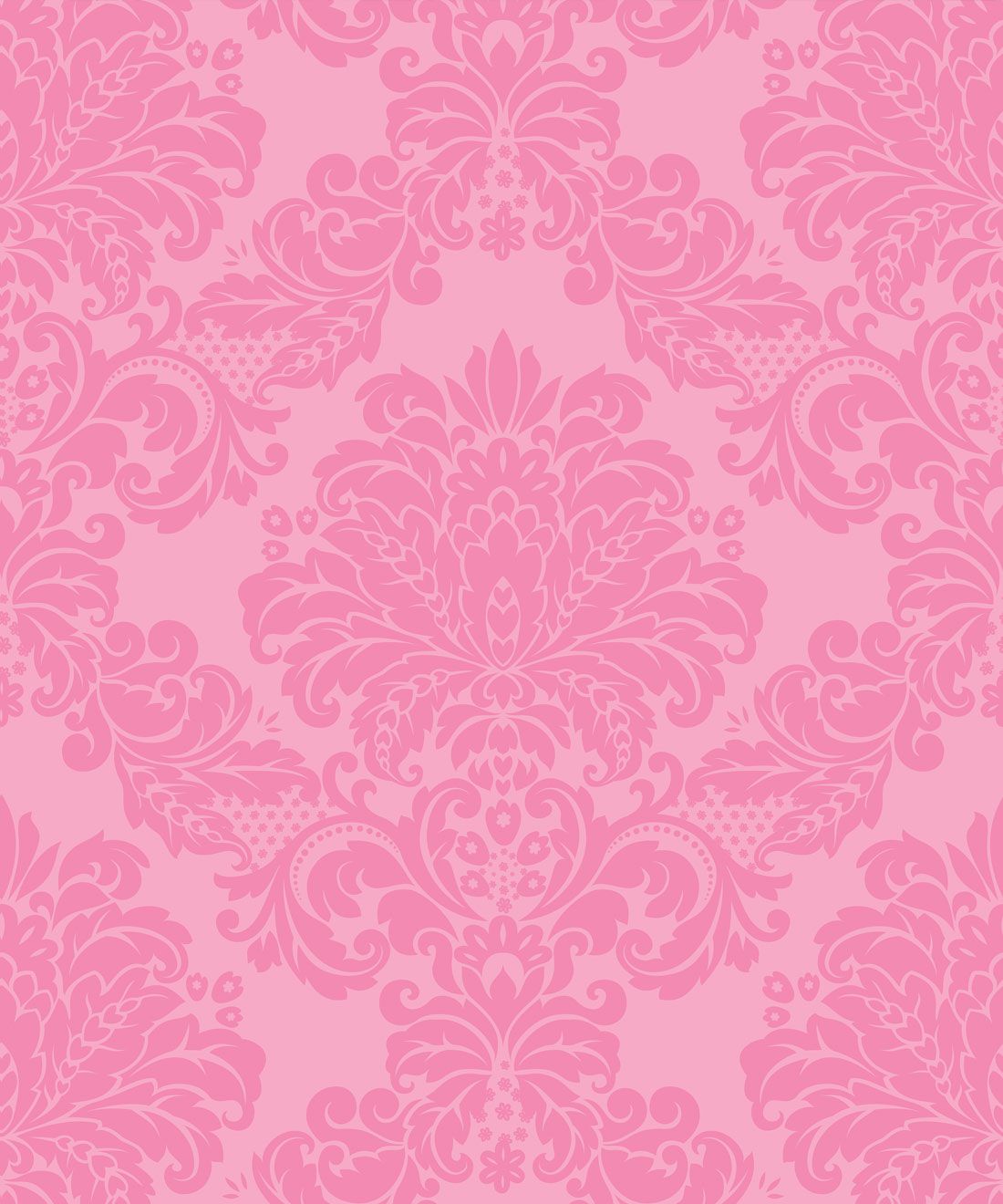 Pink Damask Wallpaper
