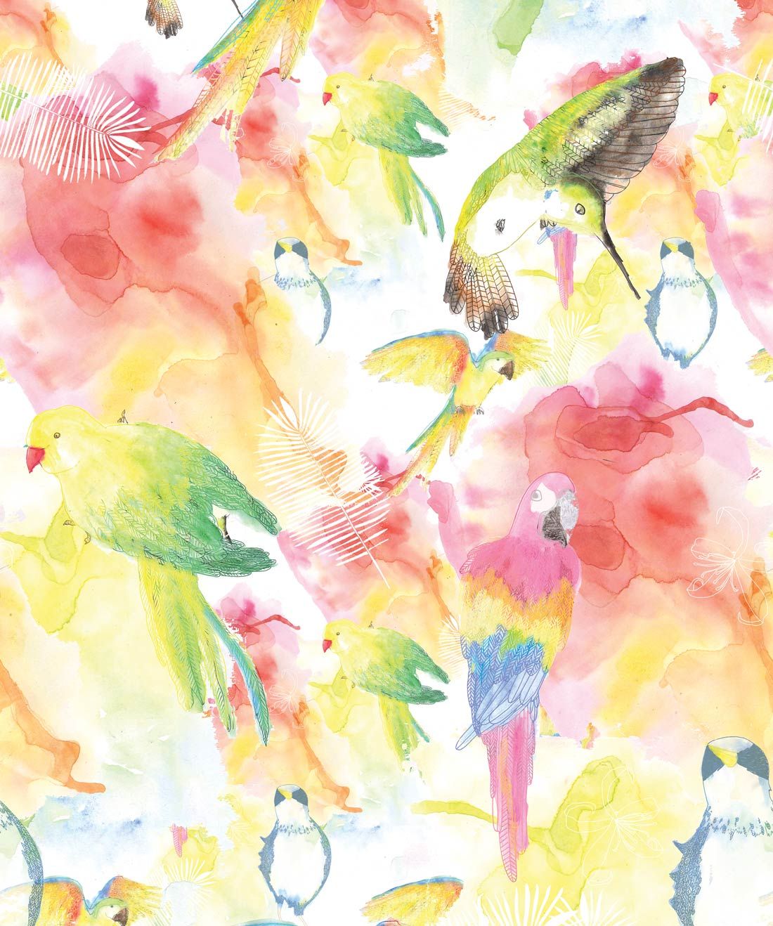 Watercolor Birds