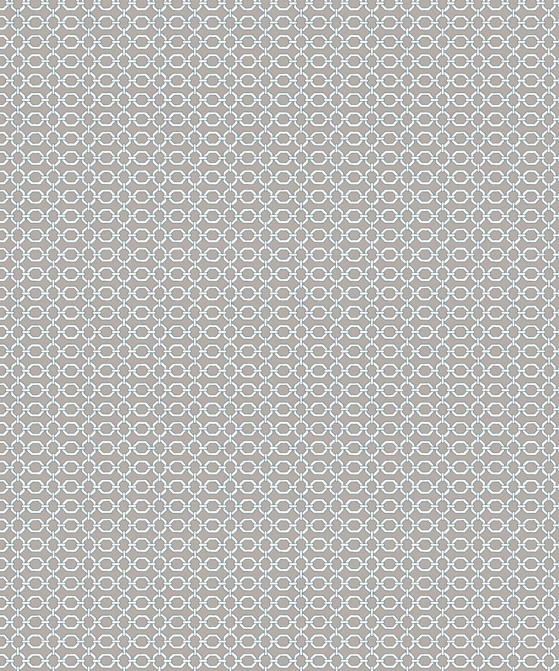 Ravello Wallpaper • Dianne Bergeron • Putty • Swatch