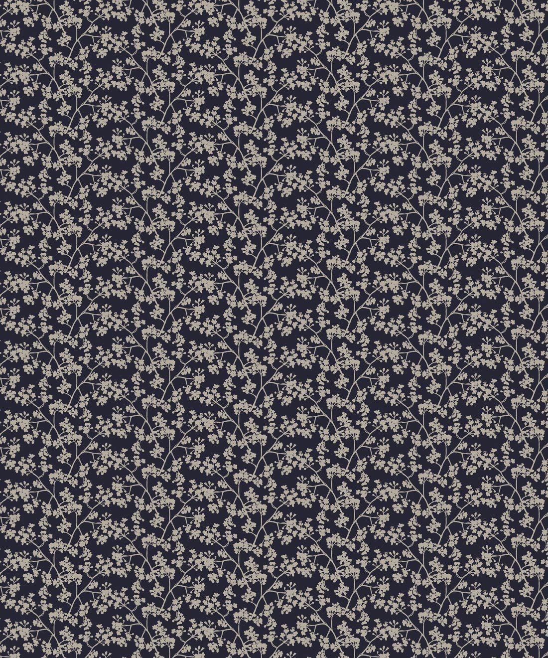 Seed Scattering Wallpaper • Hackney & Co. • Navy • Swatch