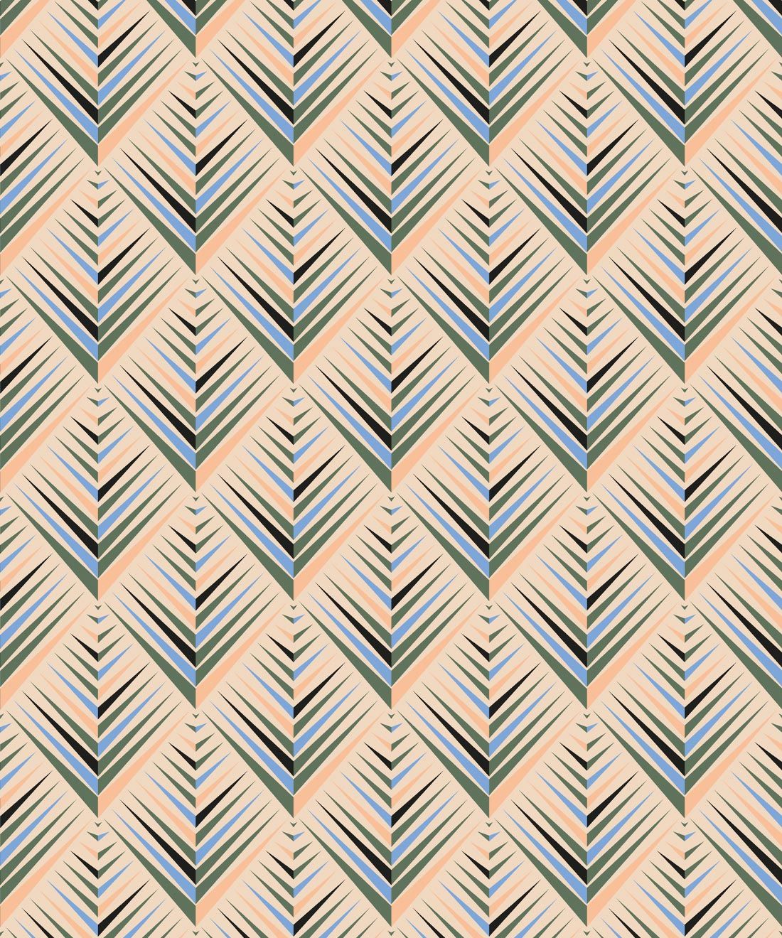 Nocturnal Wallpaper • geometric • Original • Swatch