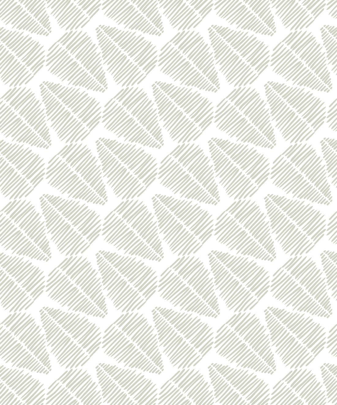 Serenity Swivel Wallpaper • geometric • Sage Green • Swatch